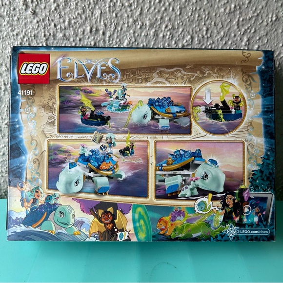 LEGO Elves 41191 Naida & The Water Turtle Ambush NIB Retired set 205 Pieces - Picture 2 of 8